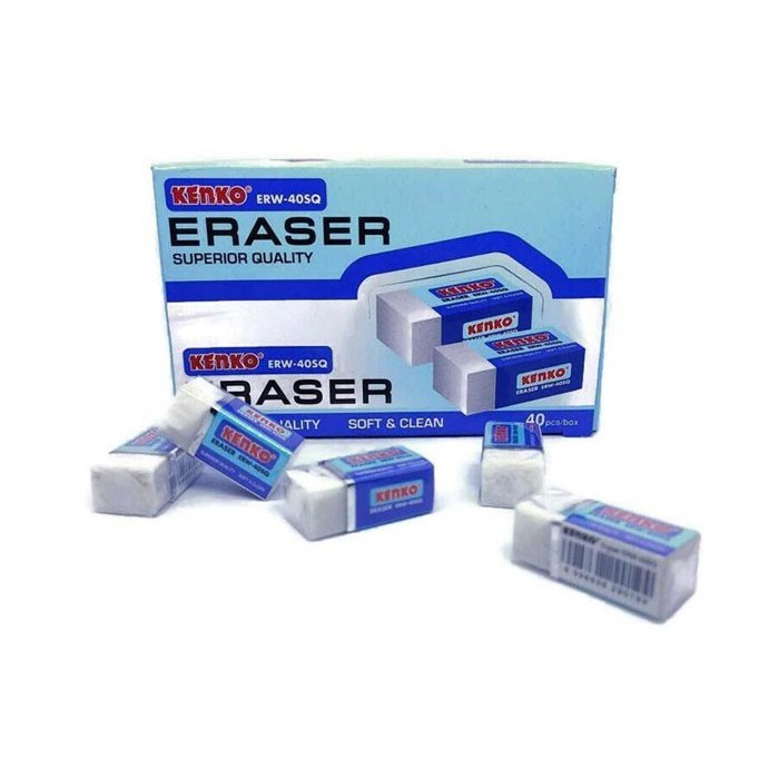 

ERASER KENKO / PENGHAPUS ERB ERW-40SQ WHITE