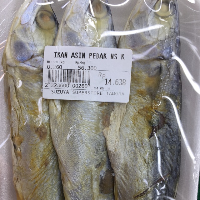 

Ikan asin pedak
