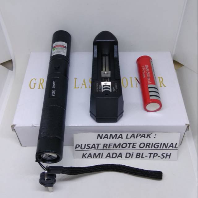 GREEN LASER POINTER LASER HIJAU LASER CAS