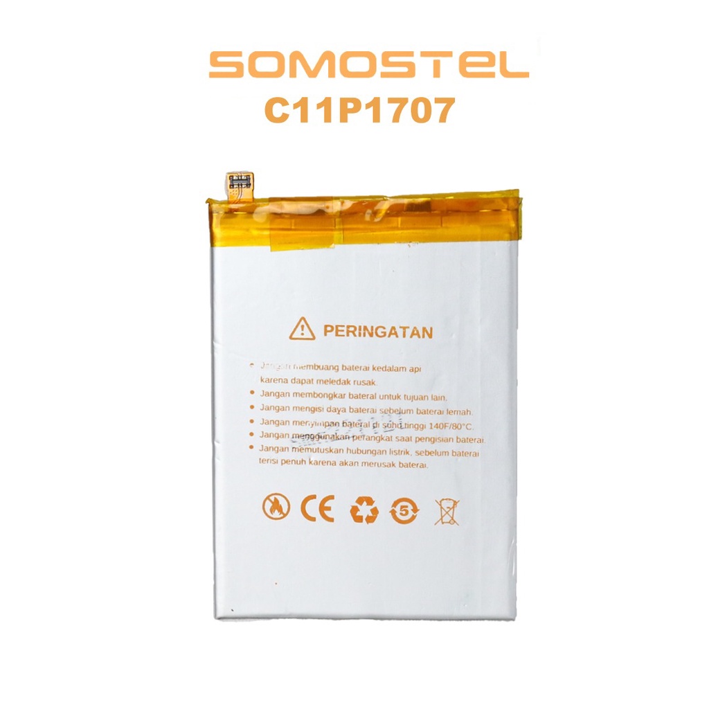 Somostel - C11P1707 Asus Zenfone Max M1 ZB555KL Batre Batrai Baterai