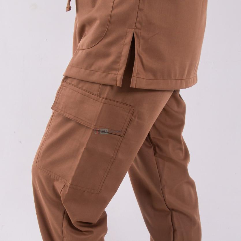 ヶ Baju Ok Jogger | Baju Ok Toyobo | Baju Jaga Dokter - Scrub Medis Lengan Pendek す