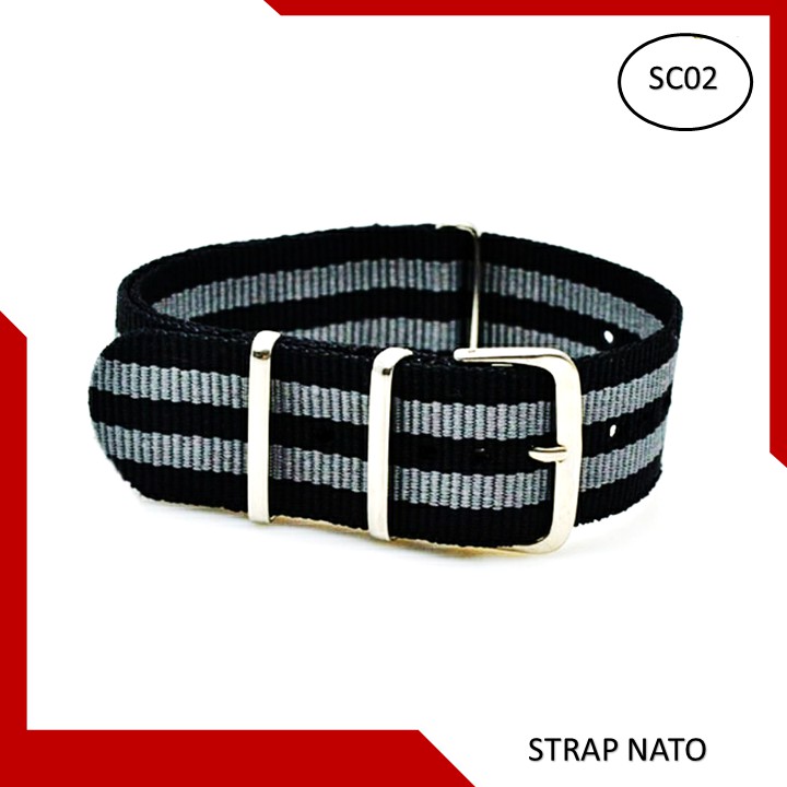 Tali jam tangan Nato strap alexandre cristine digi