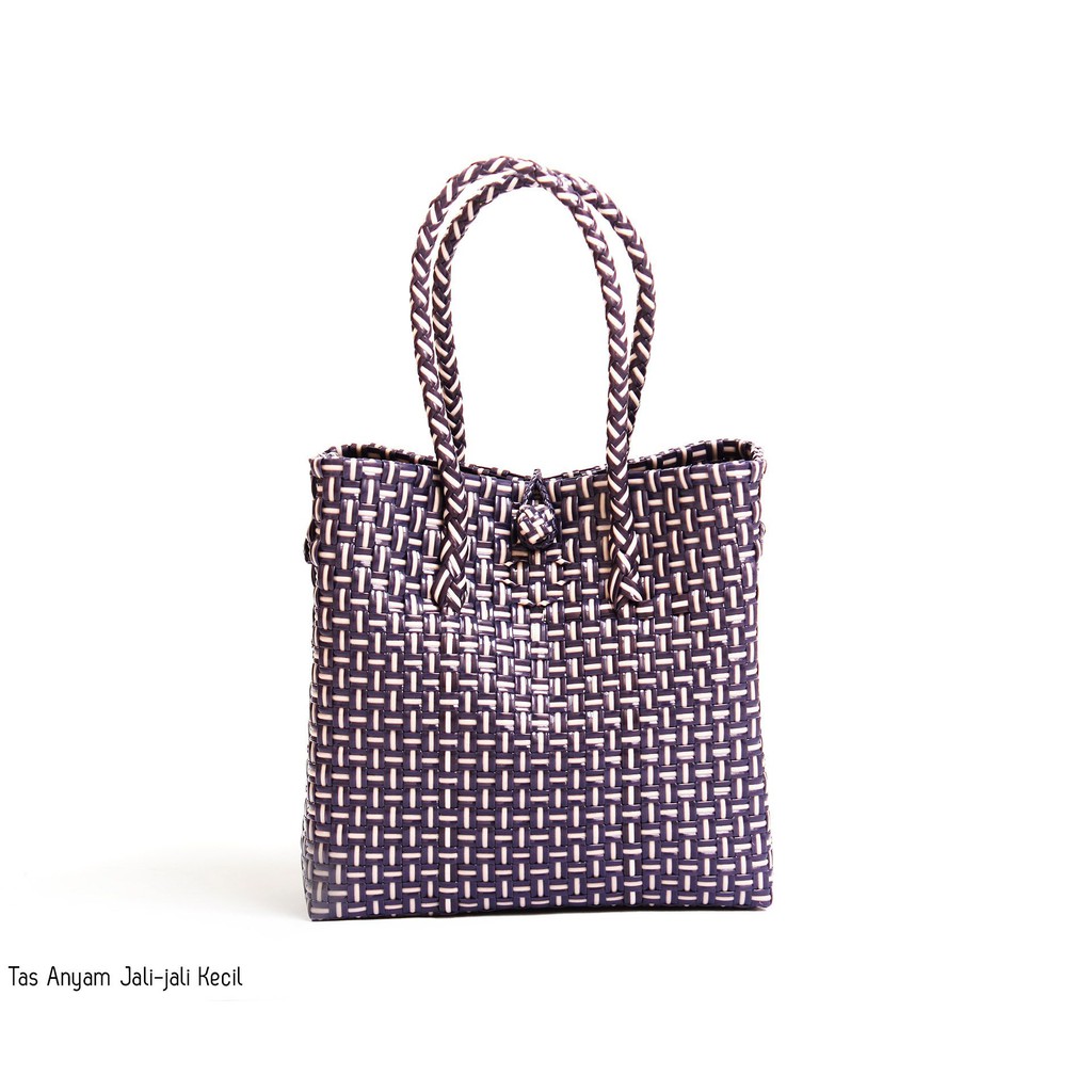 Tas Anyam Plastik Jali-Jali Kecil