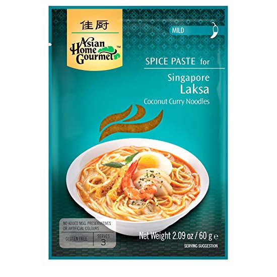 Asian Home Gourmet Singapore Spice Pasta 50g