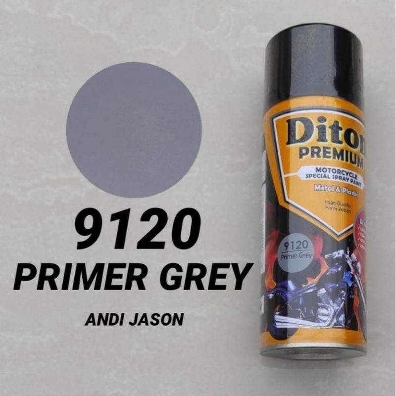 DITON PREMIUM CAT SEMPROT TAHAN BENSIN CAT DASAR PRIMER 400CC 9120 PRIMER GREY ( EPOXY )