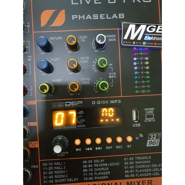 Mixer live 8 pro by PHASELAB