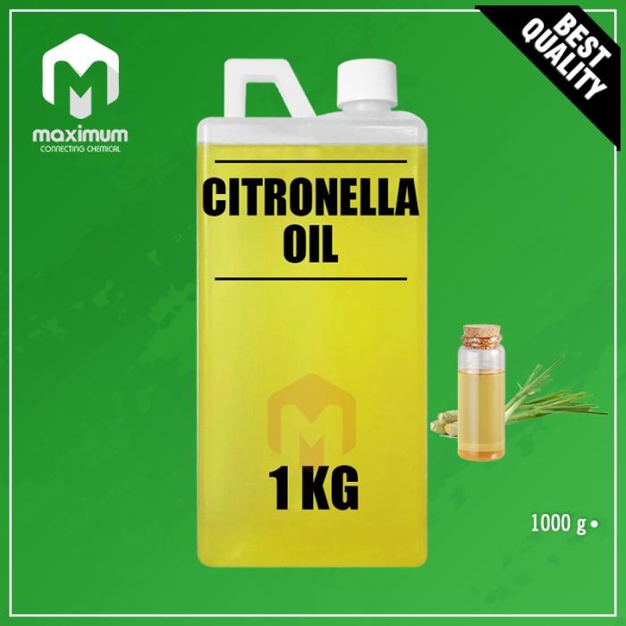 Essential Oil Citronella Oil 1Kg / Minyak Esensial Sereh Wangi 1 Kg Best Seller