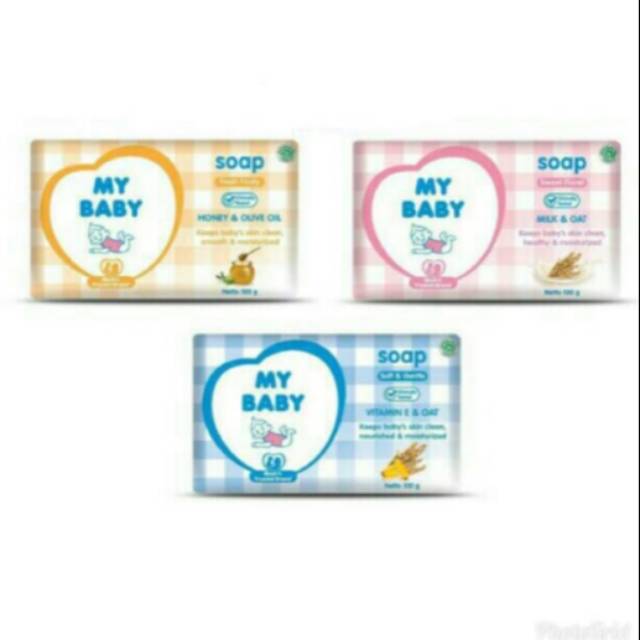 My baby Soap Soft &amp; Gentle Sabun Batang Bayi 60 Gram