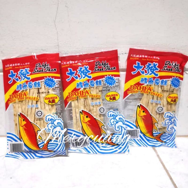 

Dahfa Snek Ikan 5gr - Dried Fish FIllet Snack 5 Gr