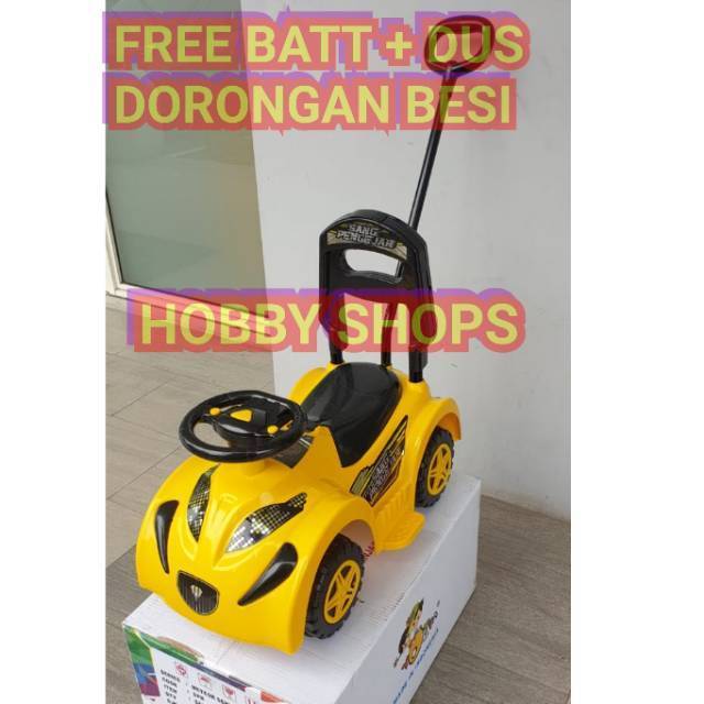 YOTTA SPR SANG PENGEJAR MOBILAN DORONG ANAK MAINAN DUDUK ANAK RIDE ON CAR MAINAN ANAK