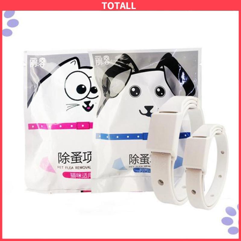 COD Dog Collar Cat Collar Pet Collar Anti Tick Tungau Flea Collar untuk Pet Kitten Puppy Perlindungan Abadi-Totall