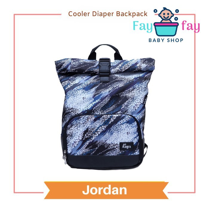 Jual Allegra Roll Top Cooler Bag Jordan / Diaper Cooler Bag Allegra