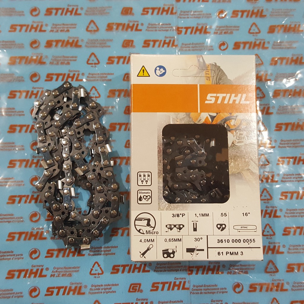 Rantai Senso Chain Saw Stihl Ms 180 16 Inch Original Shopee Indonesia