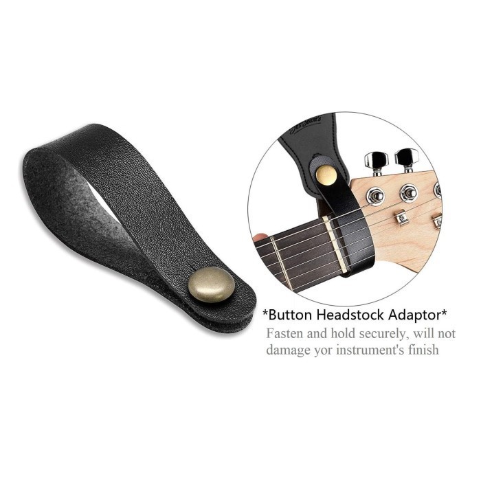 Headstock Strap Link untuk Gitar Akustik dan Bass