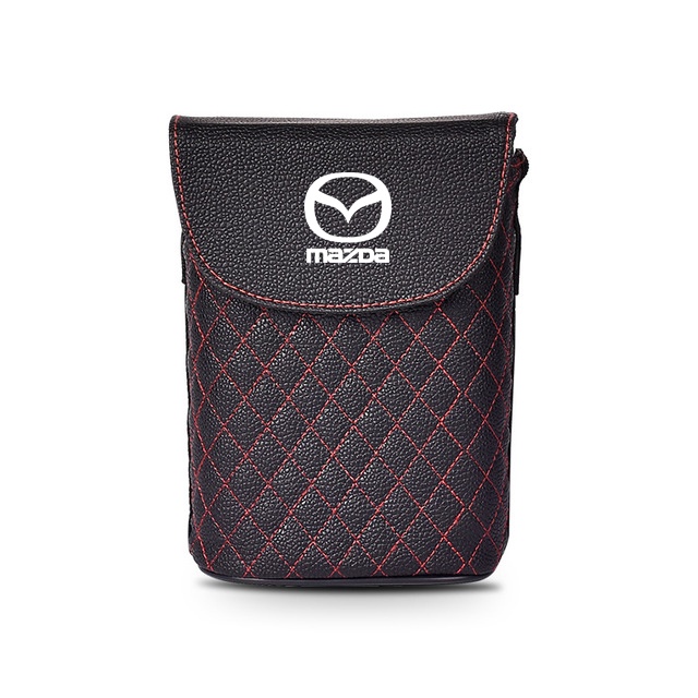 (G-CLUB) Tempat Sampah Bahan Kulit Tahan Air Untuk Mobil Mazda