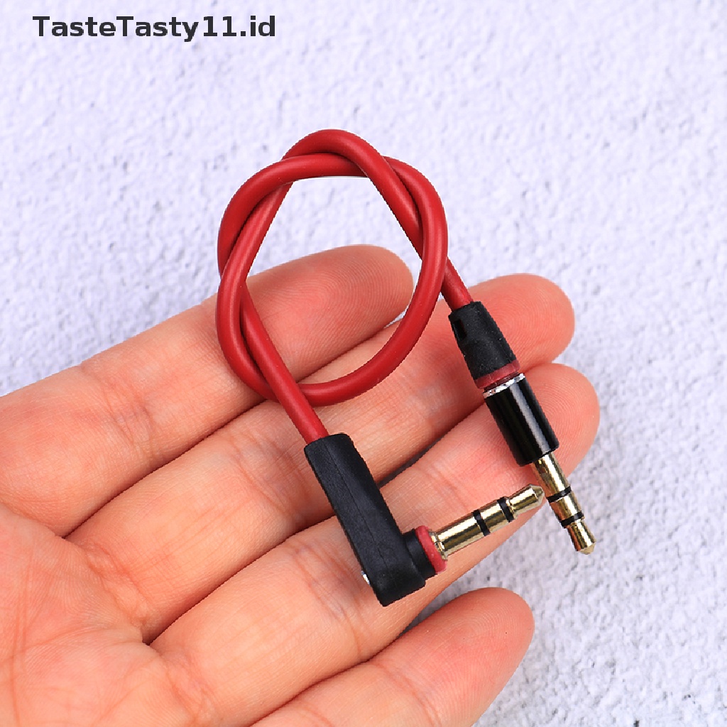 Kabel Audio Stereo 3.5mm Jack Ke Jack Aux Male Panjang 20cm