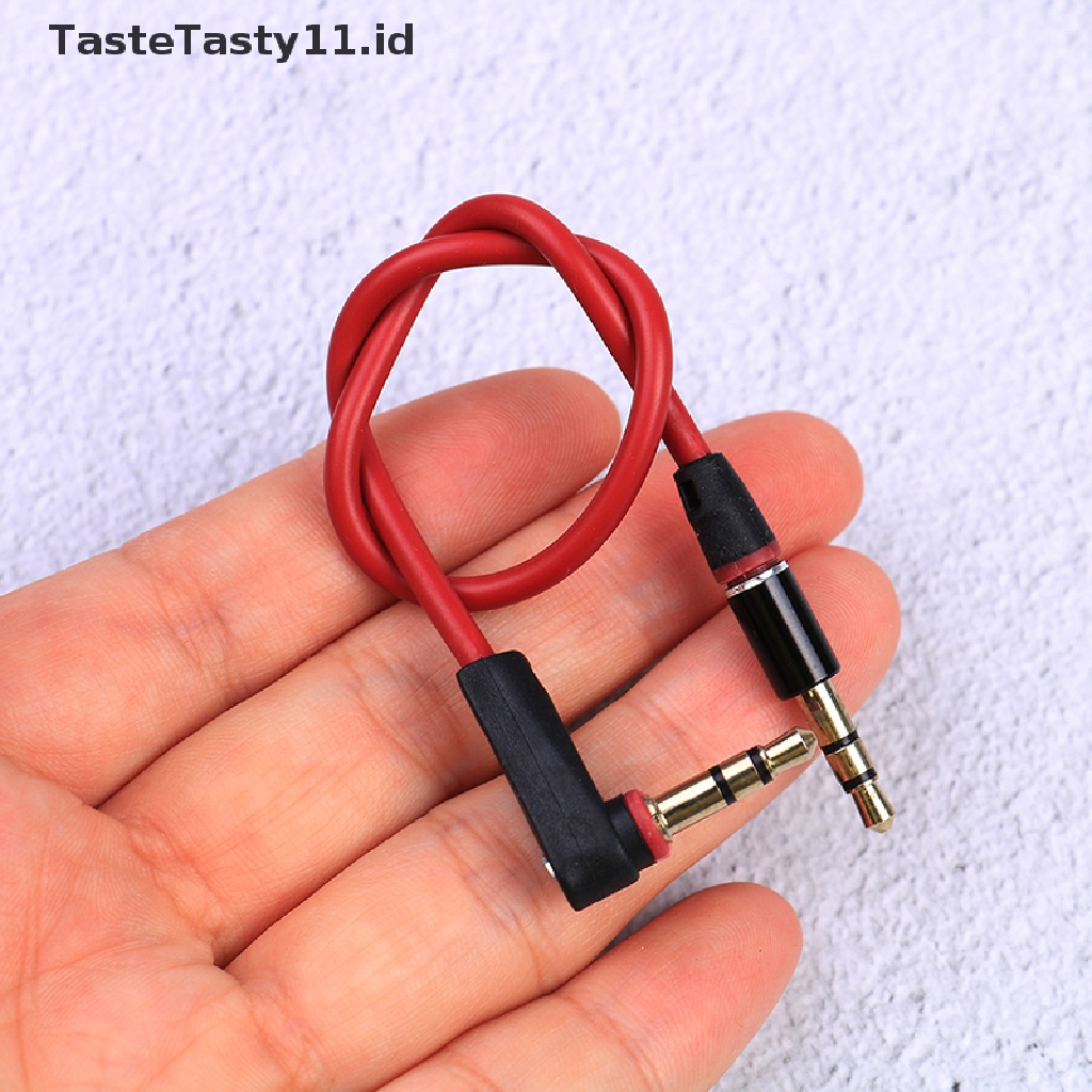 Kabel Audio Stereo 3.5mm Jack Ke Jack Aux Male Panjang 20cm