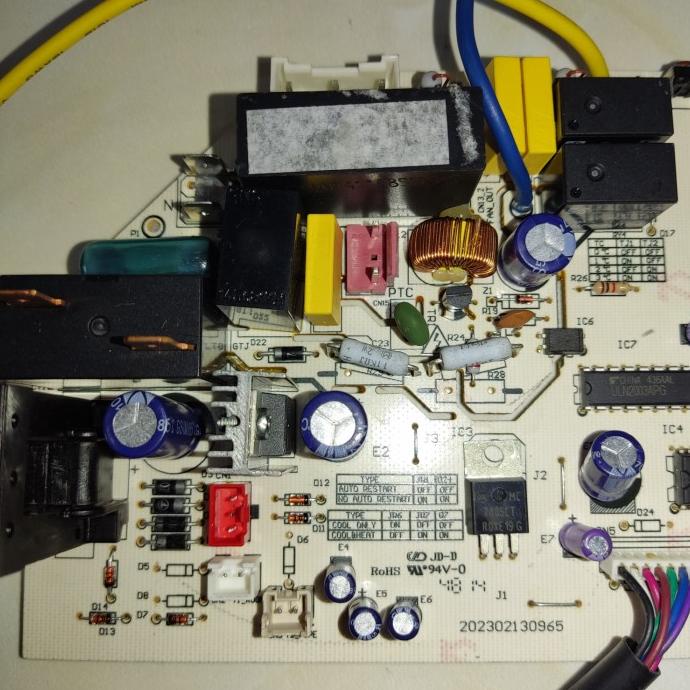 Modul Pcb Ac Midea 1Pk 1,5Pk 3/4Pk Sesuai Gambar