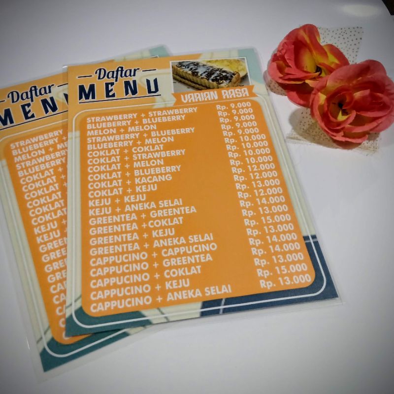 

DAFTAR MENU MURAH MERIAH