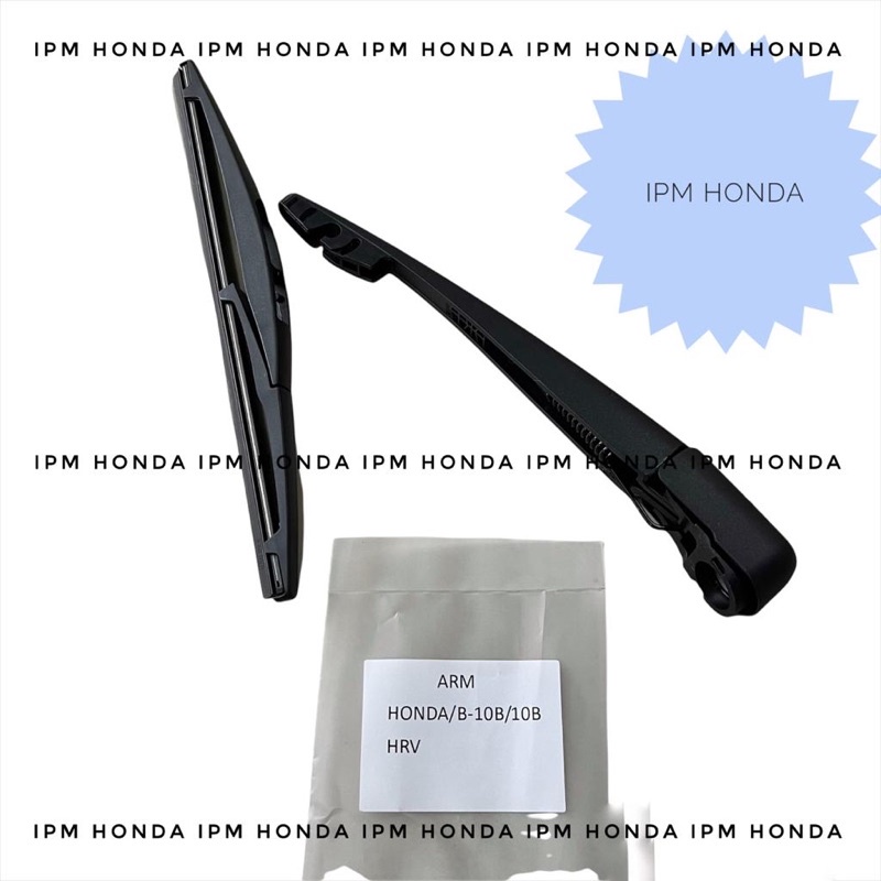 T7A Karet Wiper Blade dan Arm Belakang Honda HRV 2015 2016 2017 2018 2019 2020 2021