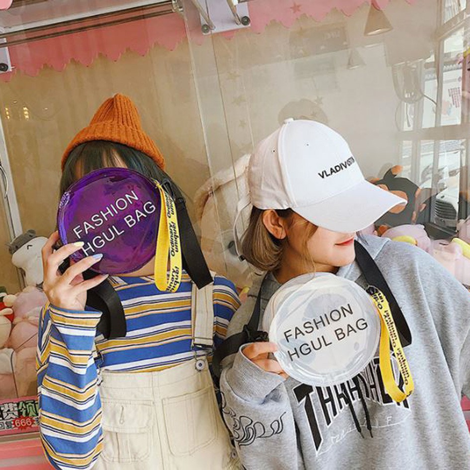 tas selempang transparan fashion hgul bag (3H5)bta424