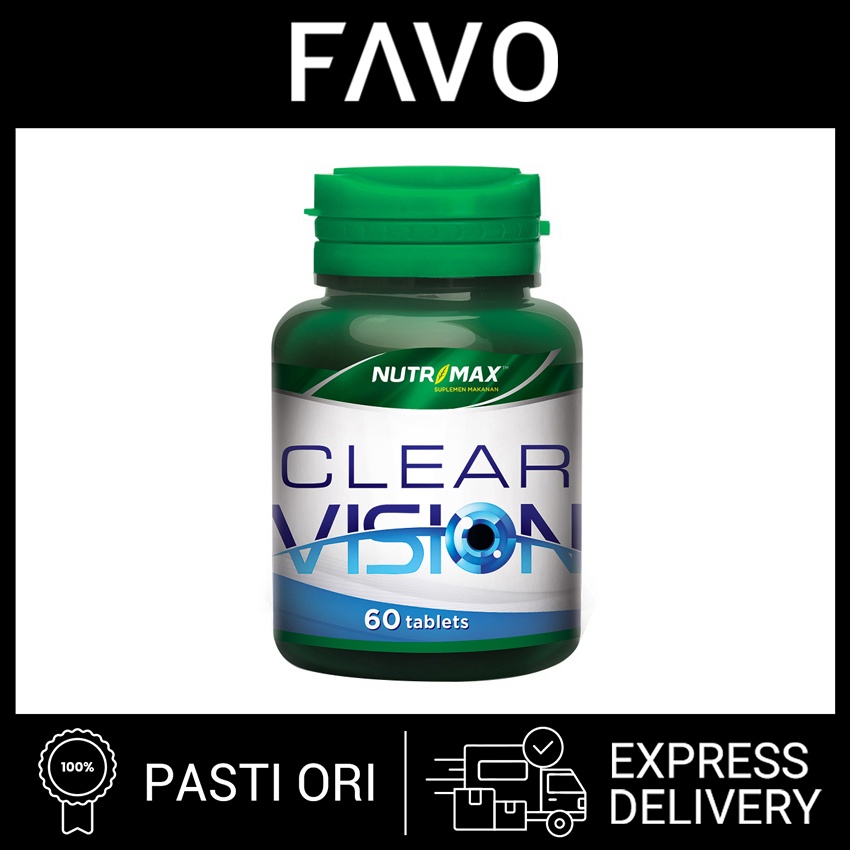 Obat Mata Lelah Nutrimax Clear Vision - 60 Tablet