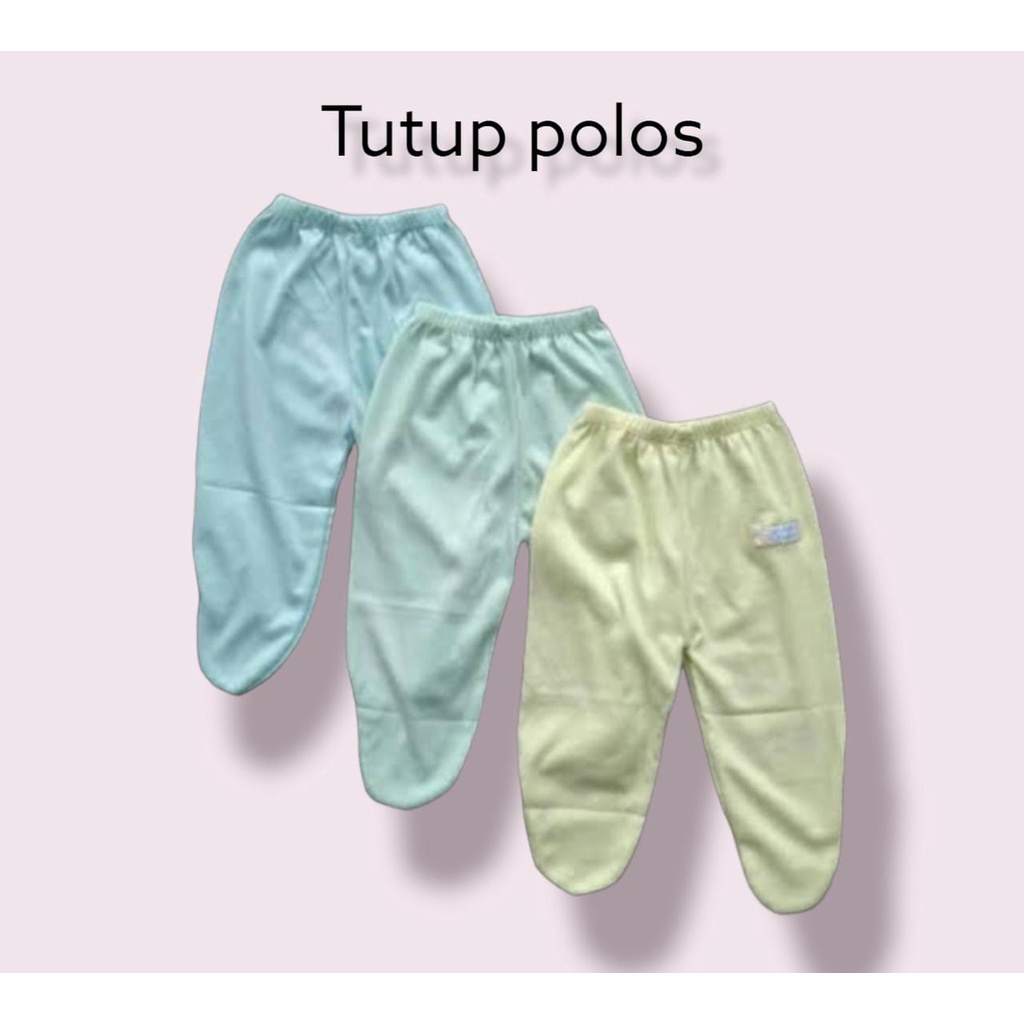 Celana Bayi Buka Tutup Polos/isi 6 pcs TERMURAH!!!!!!!