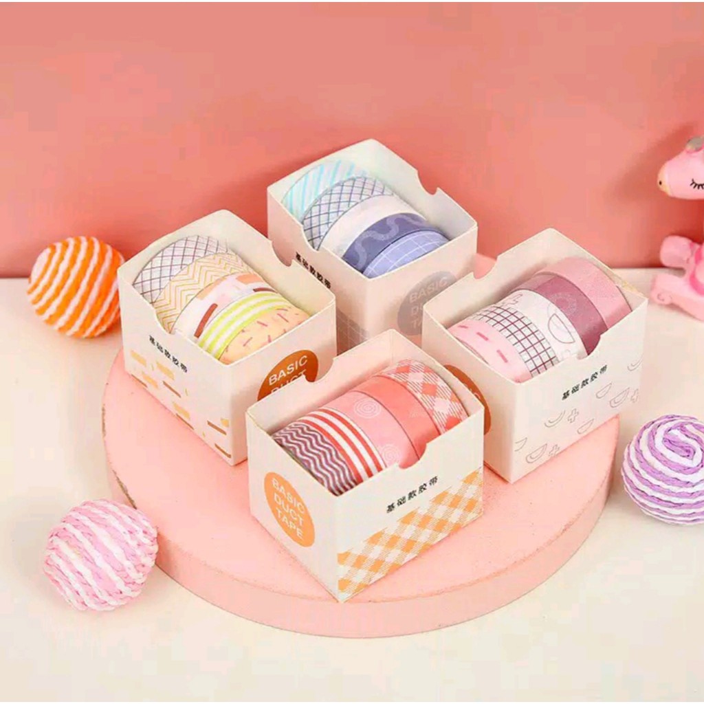 

Masking Tape Set 5pc Essential Collection