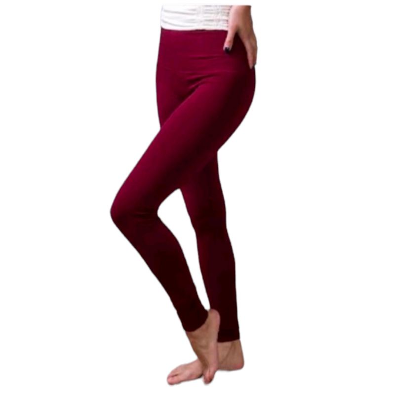 celana panjang legging polos wanita/celana legging bahan rayon/elastis/bukan bahan licin/bisa COD