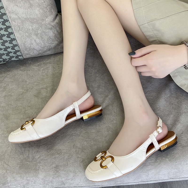 RYX - Secret Ring Sepatu Flat Slip-On Wanita Fashion Casual - Ori Import