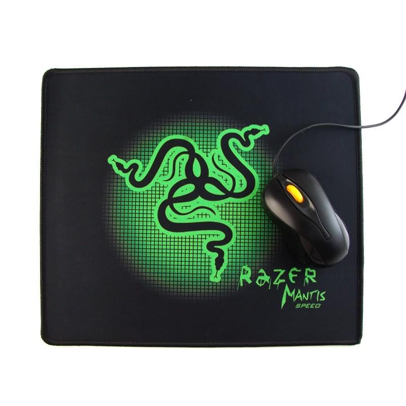 PROMO MOUSEPAD GAMBAR GAMING / MOTIF RAZER MURAH PIGGIR JAHIT RAPI HALUS UKURAN 25 x 29 x 0.3 CM-ALAS MOUSE MURAH - TEKNO KITA