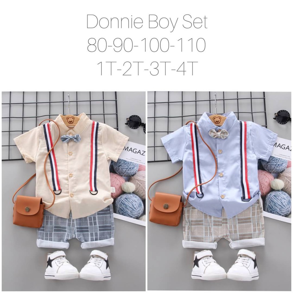 Donnie Boy Set / Setelan Anak Laki-laki