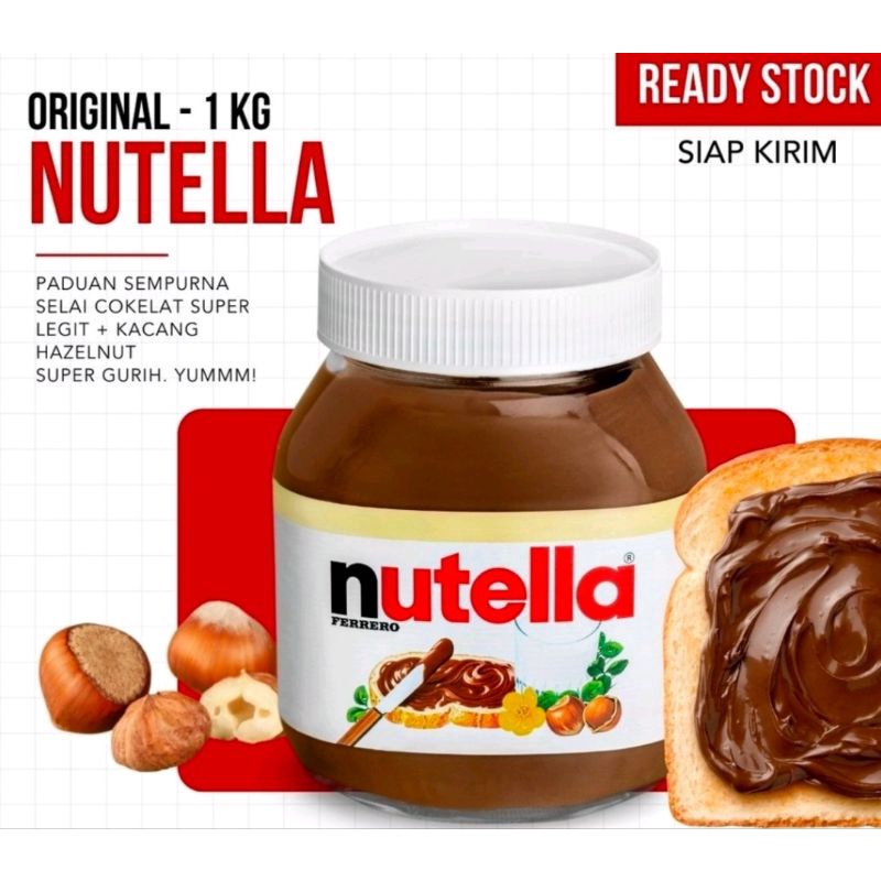 

2Xbtygneal Sakha Snack ) Nutella 1 Kg