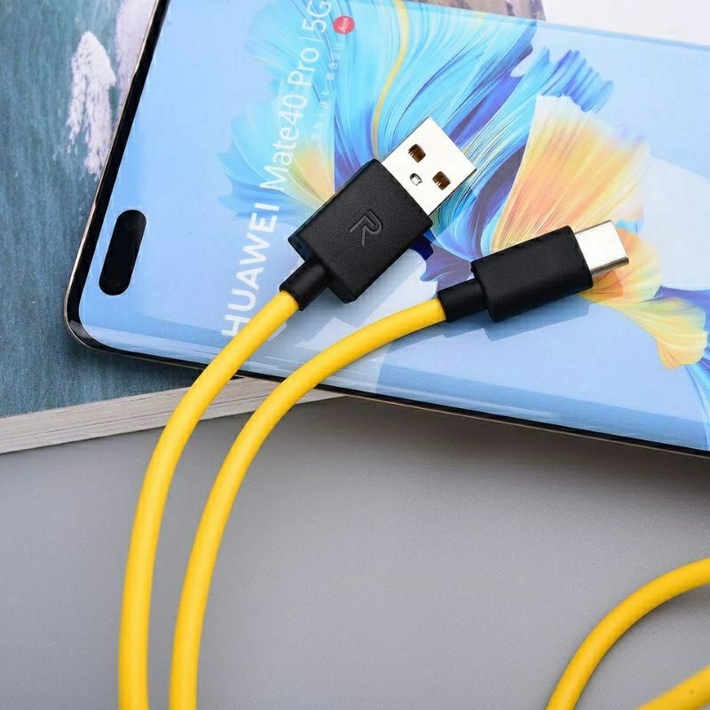 KABEL DATA REALME MICRO USB &amp; TYPE C USB FAST CHARGING 2.4A - KABEL DATA REALME