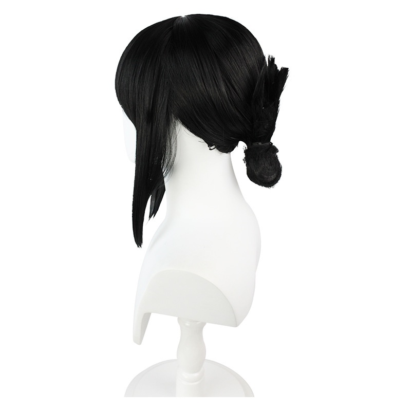 LOL-63 wig rambut palsu daily lolita cosplay love is war kaguya sama hitam