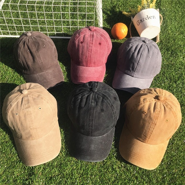 Topi Baseball Warna Polos Gaya Kasual Untuk Olahraga