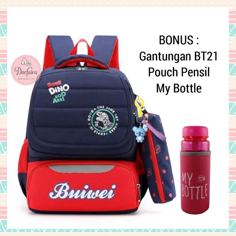 Ransel Sekolah Anak Perempuan Tas Backpack Anak TK SD