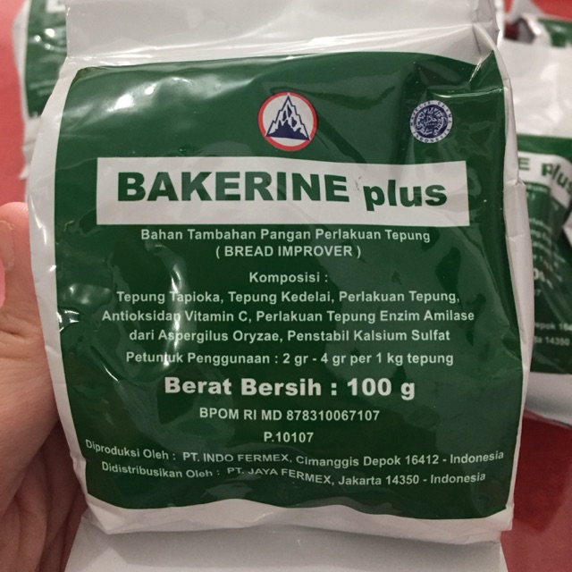 

Bakerine plus pelembut roti/pelembut kue/bread improver/soft bread (100gr)