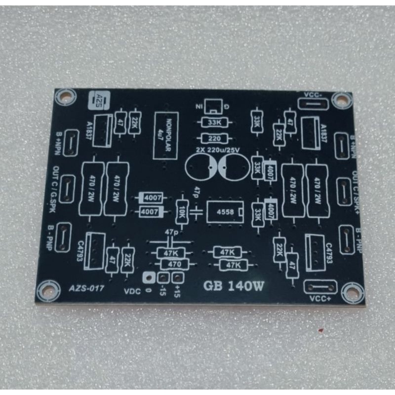 PCB Driver Power Amplifier GB 140 W