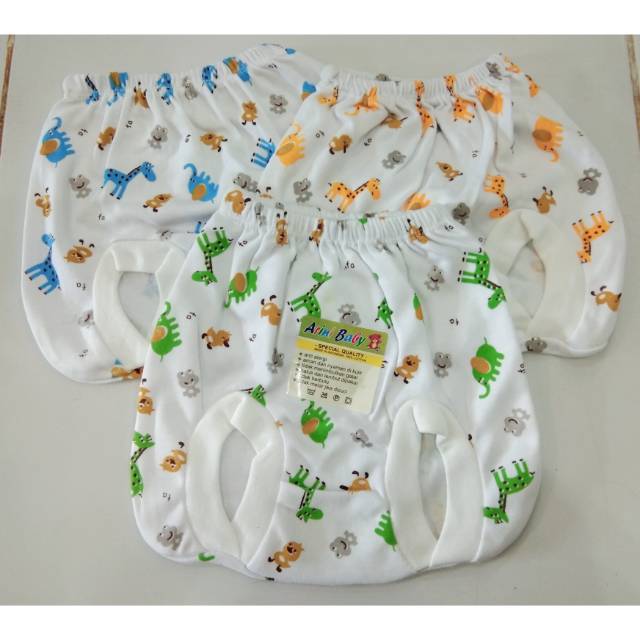 CELANA POP BAYI MEREK ARINI BABY 6PCS