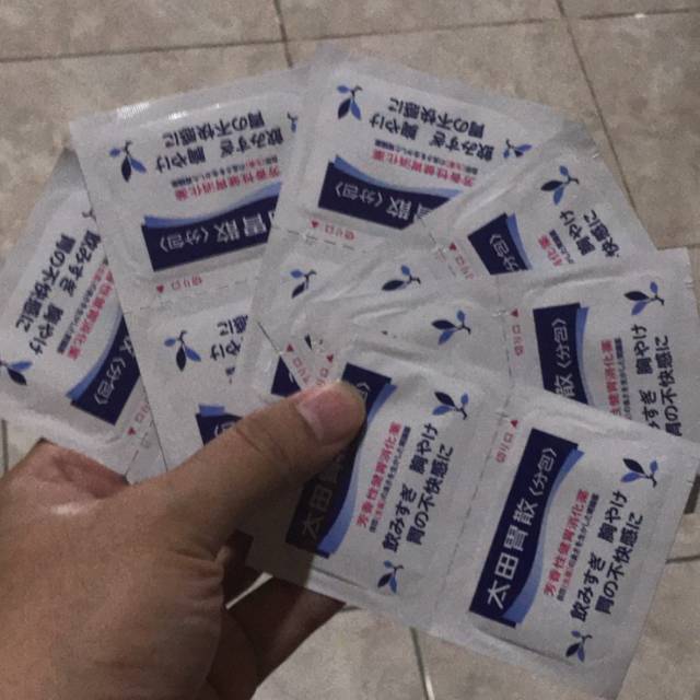 OTHA ISAN / OHTA ISAN OBAT MAAG JEPANG SHARING PACK (isi 12 bungkus)