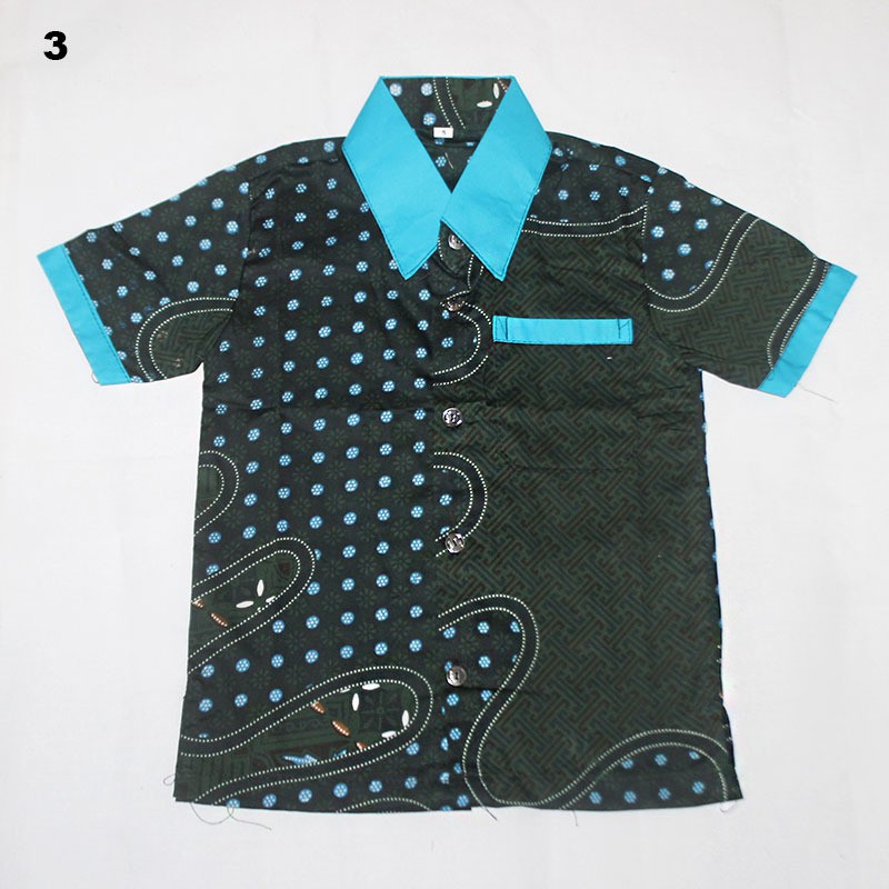 Kemeja Batik- Hem Batik Anak Motif Krisna