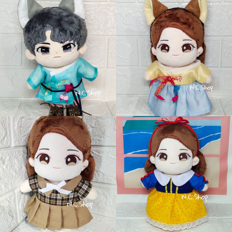Kpop Doll Clothes 20cm Baju Boneka Hanbok Idolllook Korea EXO Seventeen BTS NCT