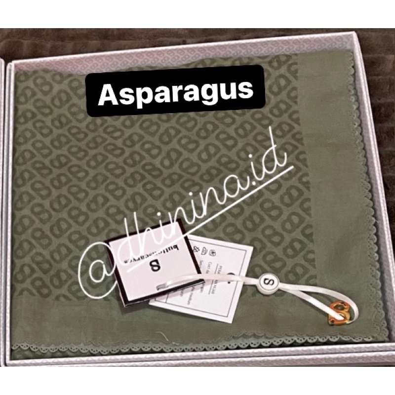 Buttonscarves Tapis Voal Asparagus