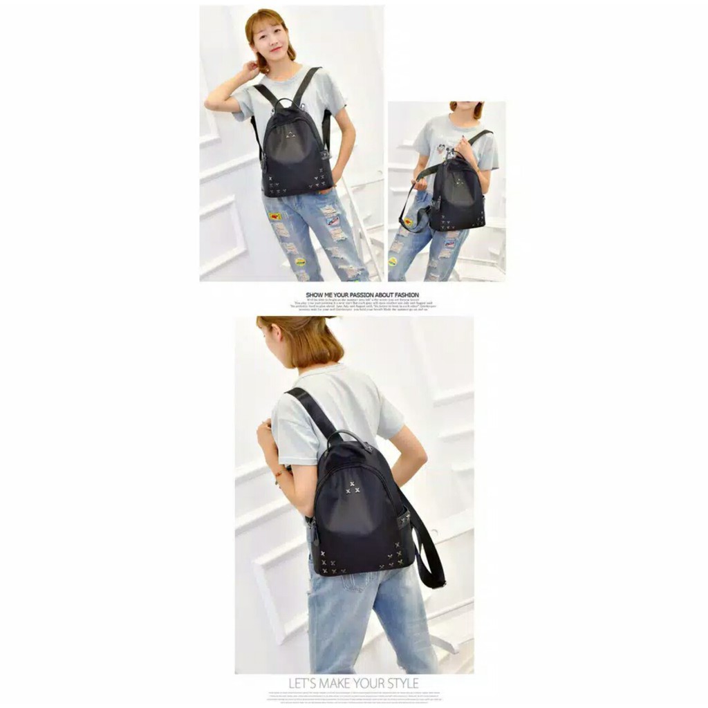 TFT AX100  UB03 ( 1 kg bisa 4 tas ) Tas Ransel Wanita Import BACKPACK