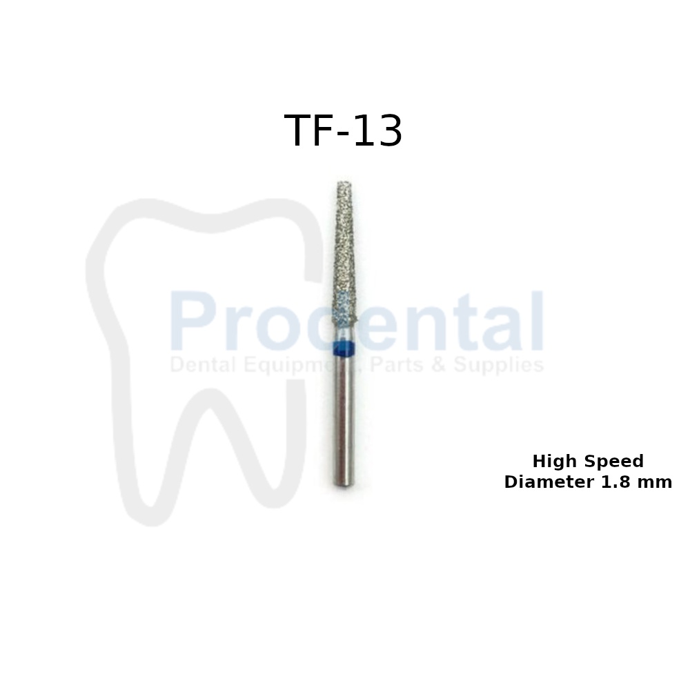 Bur Gigi TF-13 Unbrand / Bur High Speed Handpiece / Bur Gigi Diamond / Mata Bur Gigi Highspeed