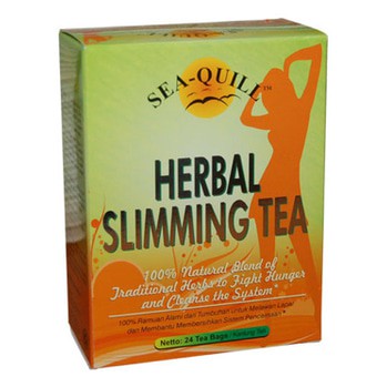 Sea Quill Herbal Slimming Tea Teh Pelangsing Diet Toksin Susah Bab Shopee Indonesia