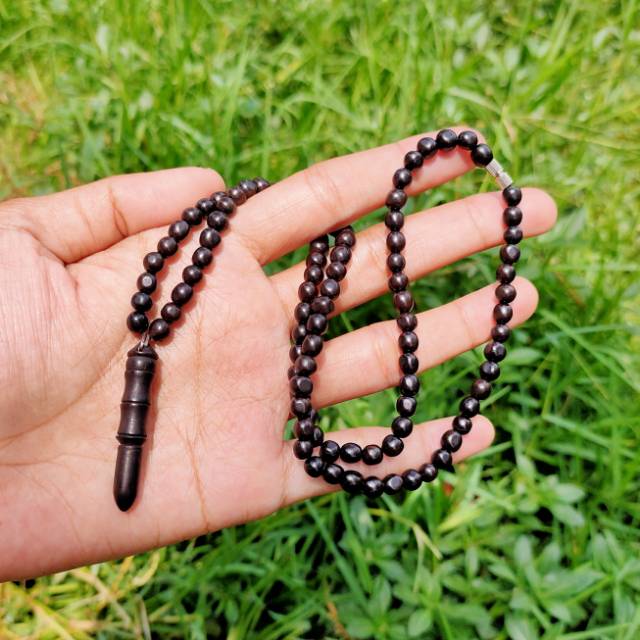 Kalung peluru hitam kokka kaokah fukahah