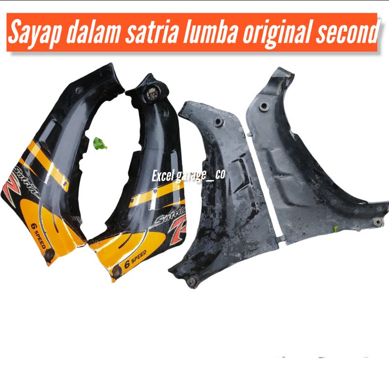 sayap dalam satria lumba original legsil lensil satria lumba cover tengah satria lumba