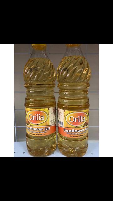 Orilia Sunflower Oil - Minyak Masak 1l